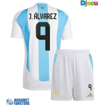 Argentina Julian Alvarez #9 Domaci Dres za djecu Copa America 2024 Kratak Rukav (+ Kratke hlače)